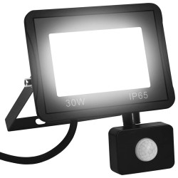 Projetor c/ iluminação LED e sensor 30 w branco frio