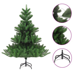 Árvore de natal artificial 180 cm abeto caucasiano verde