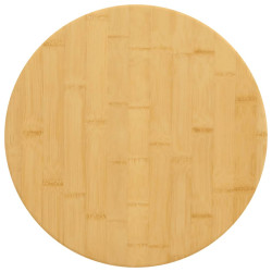 Tampo de mesa ø50x1,5 cm bambu
