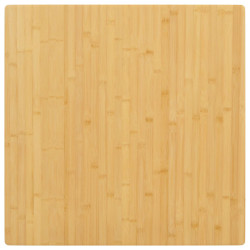 Tampo de mesa 70x70x2,5 cm bambu
