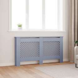Cobertura de radiador 152x19x81,5 cm MDF antracite