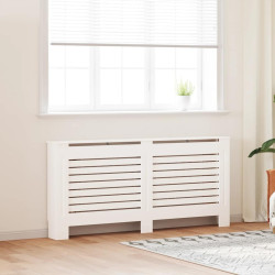 Cobertura de radiador 172x19x81,5 cm MDF branco