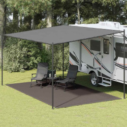 Tapete de campismo para tenda 300x600 cm antracite