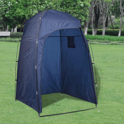 Tenda wc/chuveiro/vestiário, azul
