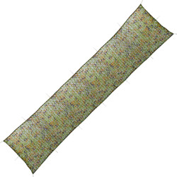 Rede de camuflagem com saco de armazenamento 1,5x10 m