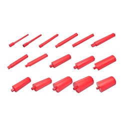 Brocas com núcleo de diamante, conjunto de brocas