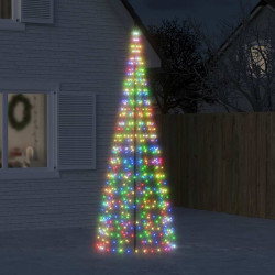 Árvore de natal LED 550 leds coloridos 300 cm