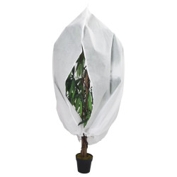Cobertura para plantas com fecho 70 g/m² 3,14x2,5 m
