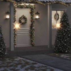 Luz de natal com estaca LED dobrável 57 cm branco