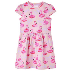 Vestido para criança rosa-claro 104