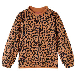 Sweatshirt de criança conhaque-claro 92