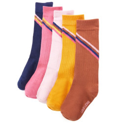 Meias para criança 5 pares ue 30-34