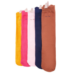 Meias para criança 5 pares ue 30-34