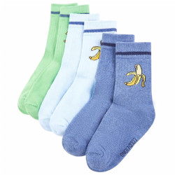 Meias para criança 5 pares ue 23-26