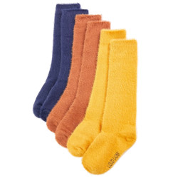 Meias para criança 5 pares ue 26-29