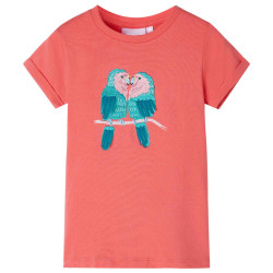 T-shirt infantil coral 116