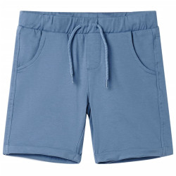 Calções de criança com cordão azul-escuro 116