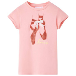 T-shirt de criança rosa 116