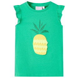 T-shirt de criança verde 116