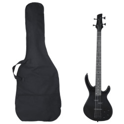 Baixo elétrico para iniciantes com saco 4/4 46" preto