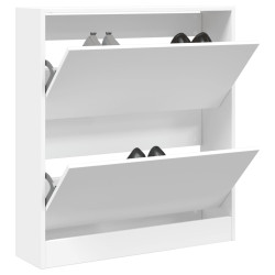 Sapateira 80x21x87,5 cm derivados de madeira branco