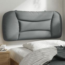 Almofadão de cabeceira hvar 90 cm tecido cinzento-claro