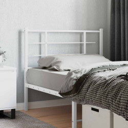 Cabeceira de substituição 107 cm metal branco