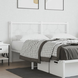 Cabeceira de substituição 160 cm metal branco