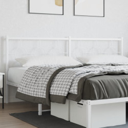Cabeceira de substituição 193 cm metal branco