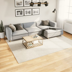 Tapete de pelo curto oviedo 200x280 cm bege