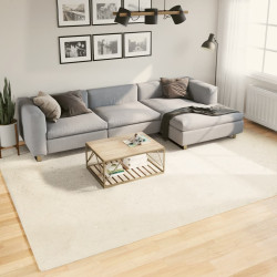 Tapete de pelo curto oviedo 240x340 cm bege