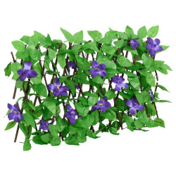 Treliça de hera artificial extensível 180x20 cm verde