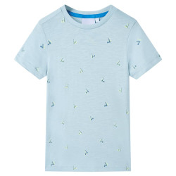 T-shirt para criança azul 104