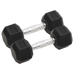 Halteres 2 pcs 6 kg total ferro fundido