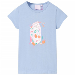 T-shirt para criança azul 116