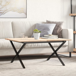 Pernas para mesa de centro estrutura em x aço