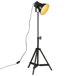 Candeeiro de pé 25 w 35x35x65/95 cm e27 preto