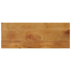 Tampo de mesa retangular 90x30x3,8 cm mangueira maciça