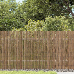 Vedação de jardim 600x80 cm cana