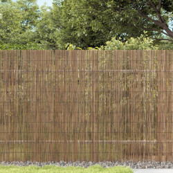 Vedação de jardim 600x100 cm cana