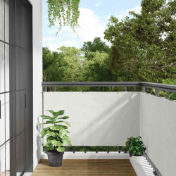 Tela de privacidade para varanda 800x120 cm PVC branco