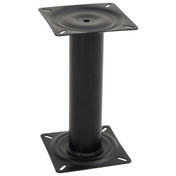 Pedestal para assento de barco 33 cm aço preto