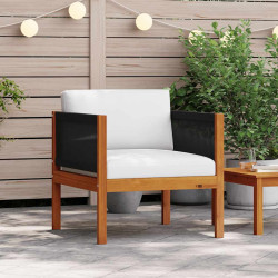 Cadeiras de jardim 2 pcs madeira acácia maciça