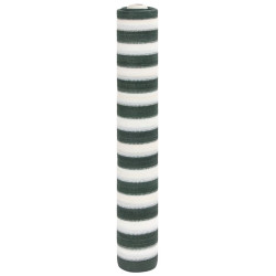 Rede ocultação p/ privacidade pead 195g/m² 1,5x25m verde branco