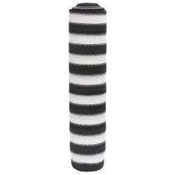 Rede de privacidade pead 195 g/m² 1,5x10 m antracite e branco