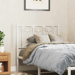 Cabeceira de substituição 75 cm metal branco