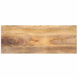 Tampo de mesa retangular 90x20x3,8 cm mangueira maciça