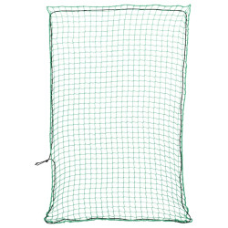 Rede para reboque com corda elástica 5x3,5 m PP verde