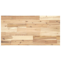 Tampo p/ móvel casa de banho 80x40x4 acácia maciça não tratada