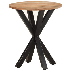 Mesa de apoio 48x48x56 cm madeira de acácia maciça